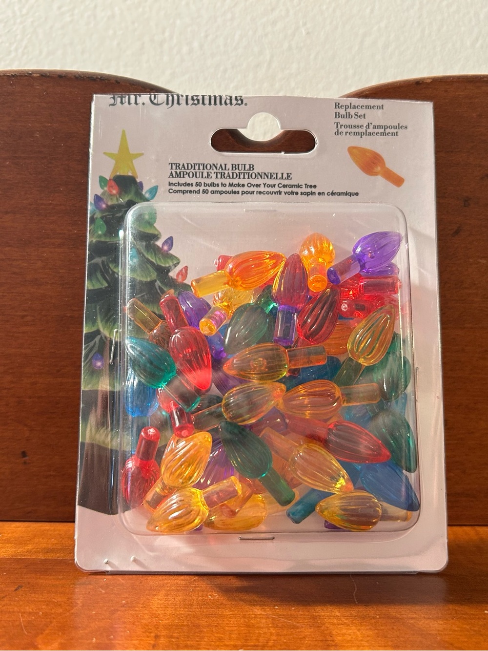 Mr. Christmas - Quantity 50 Ceramic Tree Replacement Bulbs